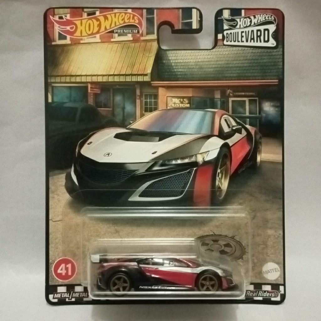 HOT WHEELS PREMIUM BOULEVARD ACURA NSX GT3