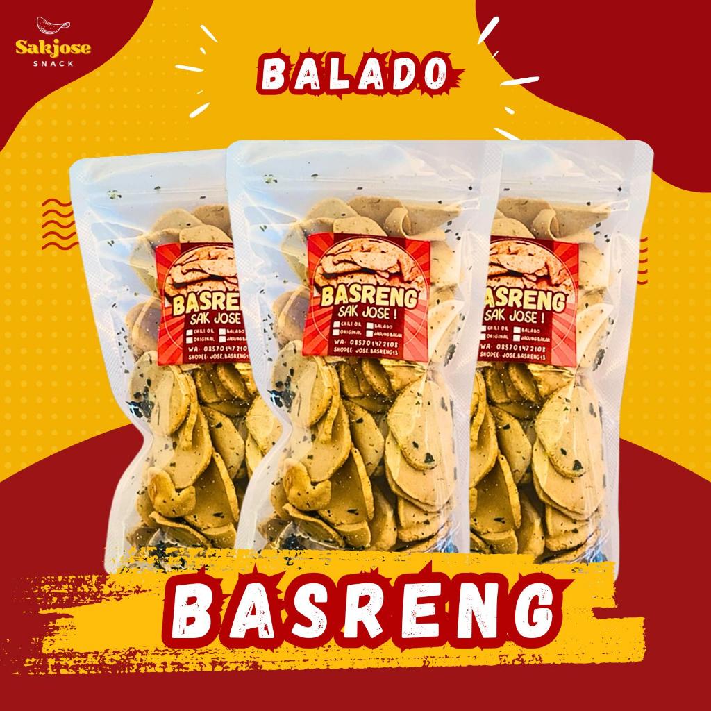 

Basreng Pedas Daun Jeruk Original Manis Gurih Bumbu Melimpah Snack Murah Renyah kriuk