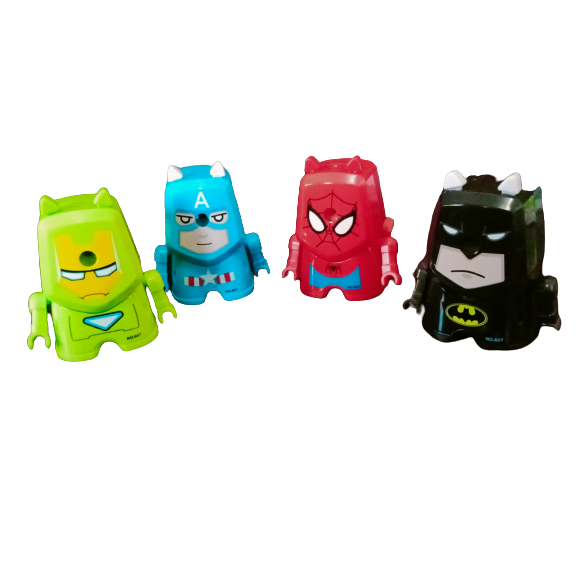 

Rautan pensil bentuk super hero
