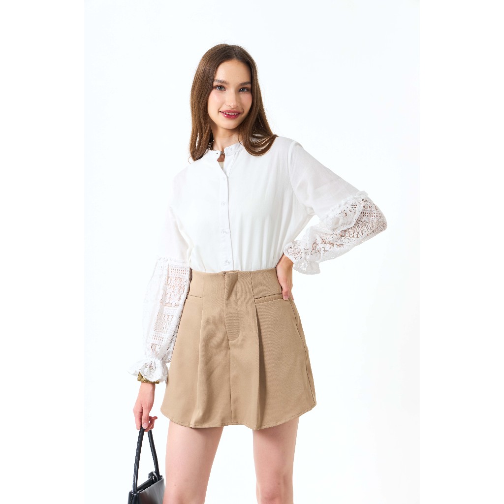 Gaudi Kemeja Lengan Panjang Casual Wanita Thea Shirt