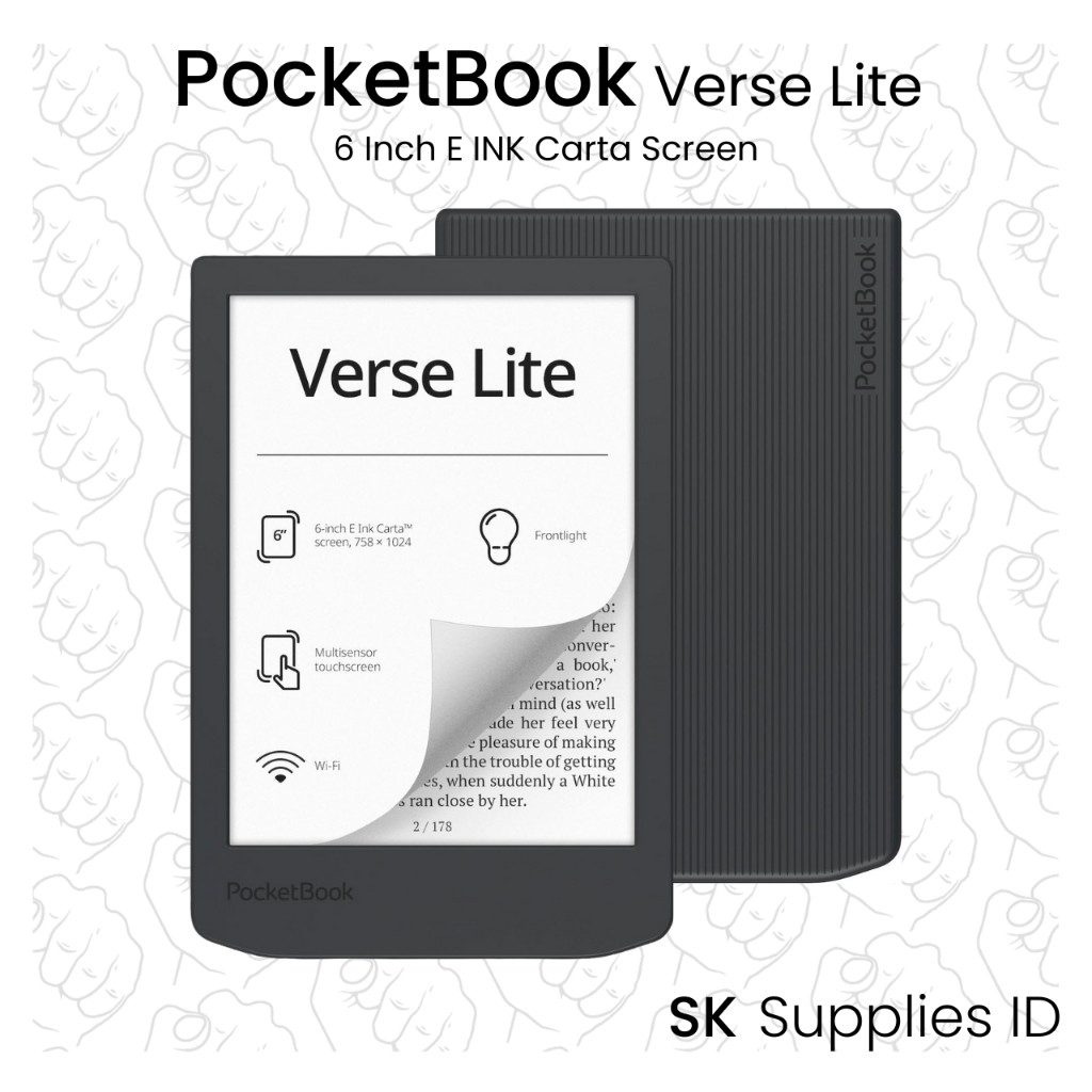 Pocketbook Verse Lite Ebook E reader 6inch Ebook