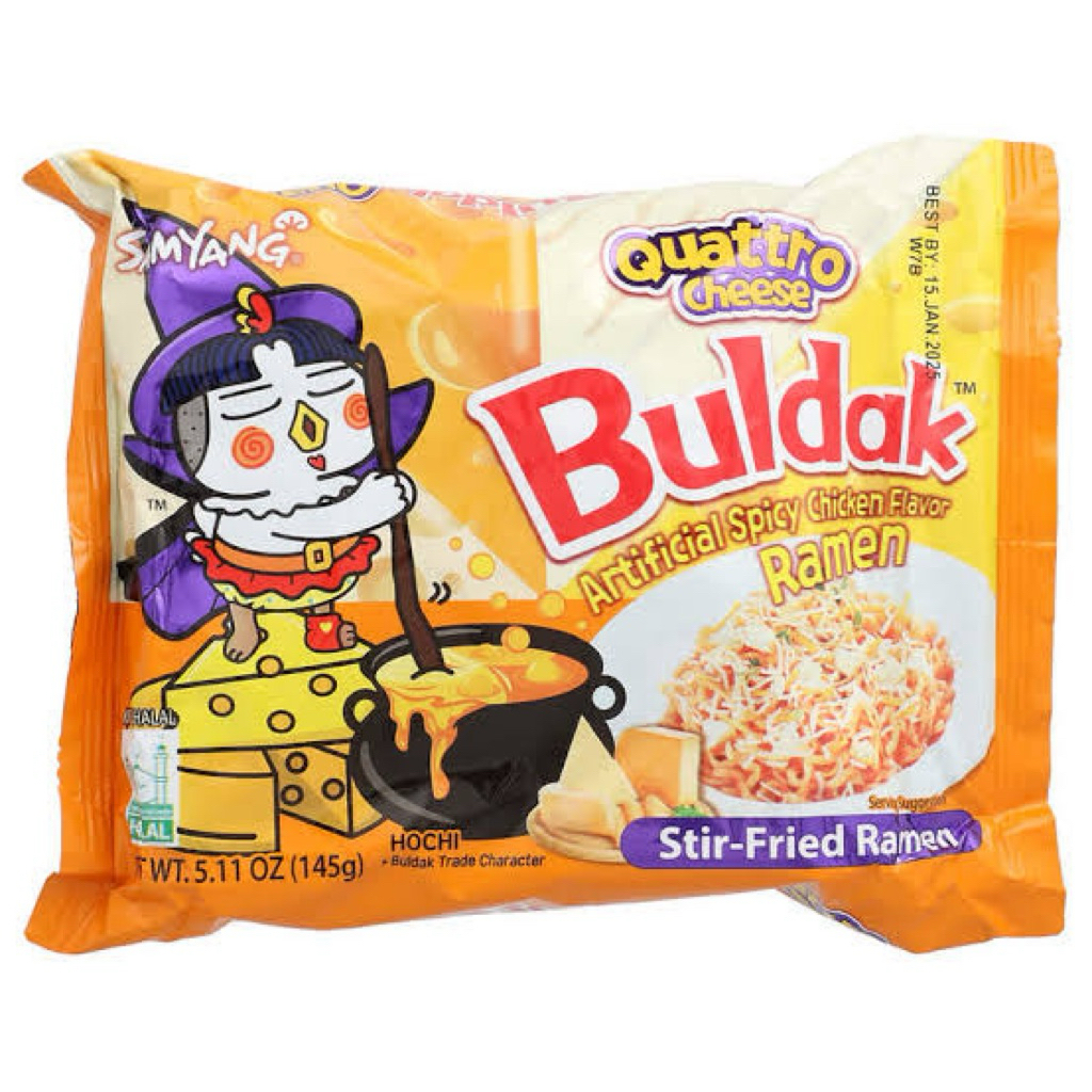 

Samyang Quattro Cheese buldak 145g