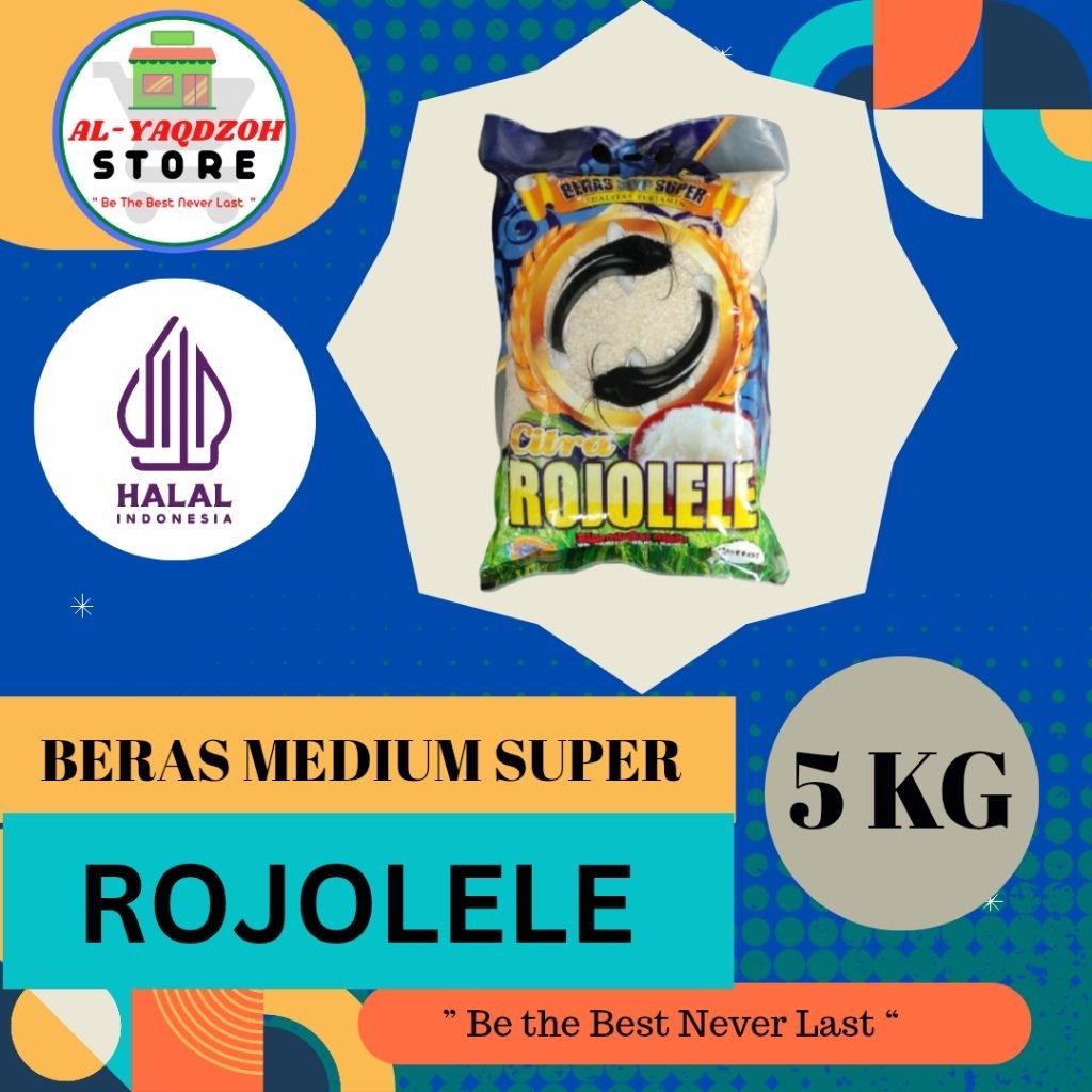 

Beras Medium Super | ROJOLELE 5KG
