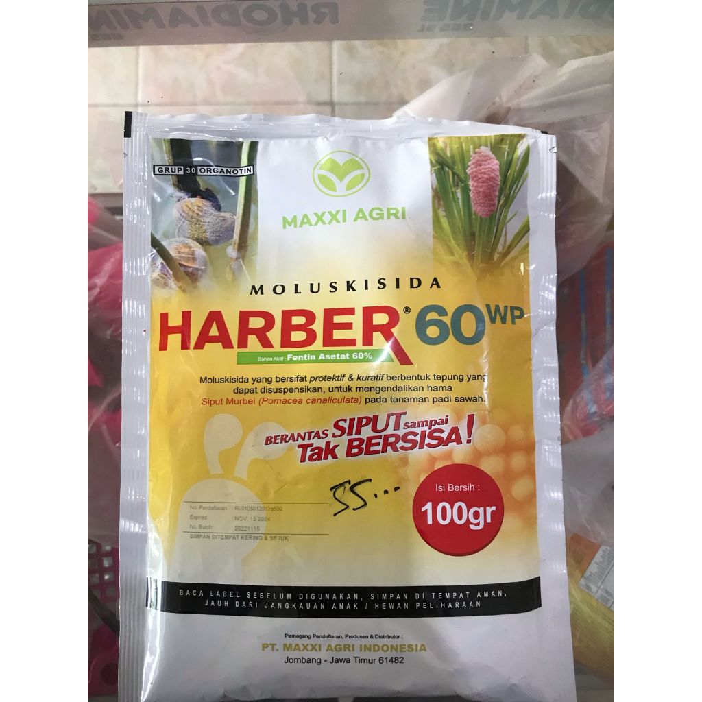 Obat Siput Moluksida Harber 60 WP