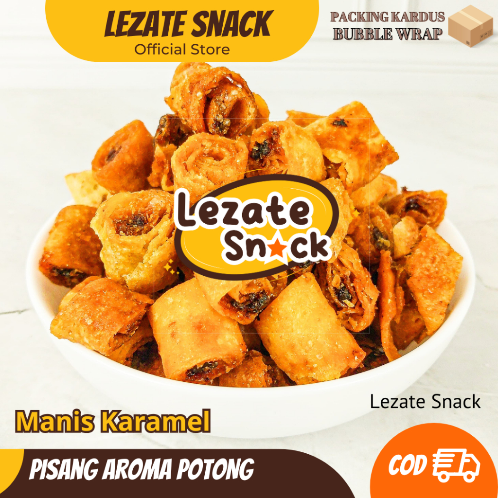 

Pisang Aroma Potong Mahkota 250GR Kiloan Renyah Manis Karamel Murah / Pisang Aroma Mini Mahkota Temanggung Piscok Mini Manis Snack SEDAP SNACK