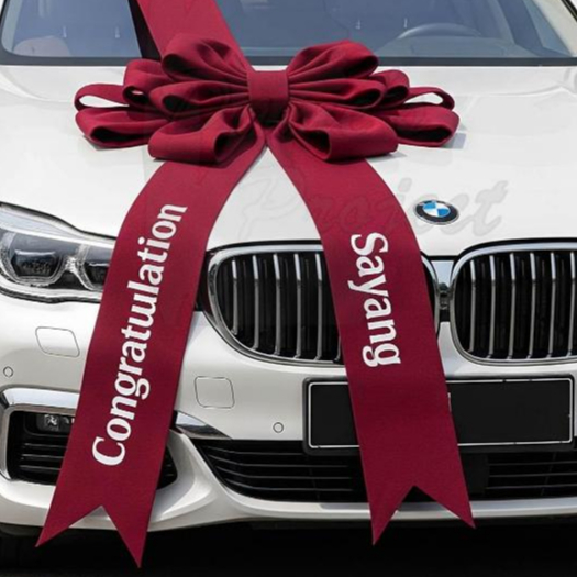 

Custom Pita Besar Bisa Cetak Tulisan / Logo / Ucapan Sendiri, Besar Untuk Dekorasi Pesta/Mobil Baru