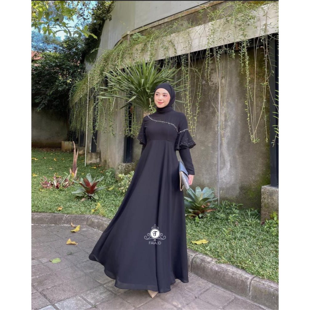AILEY DRESS pesta muslim FAIA.ID