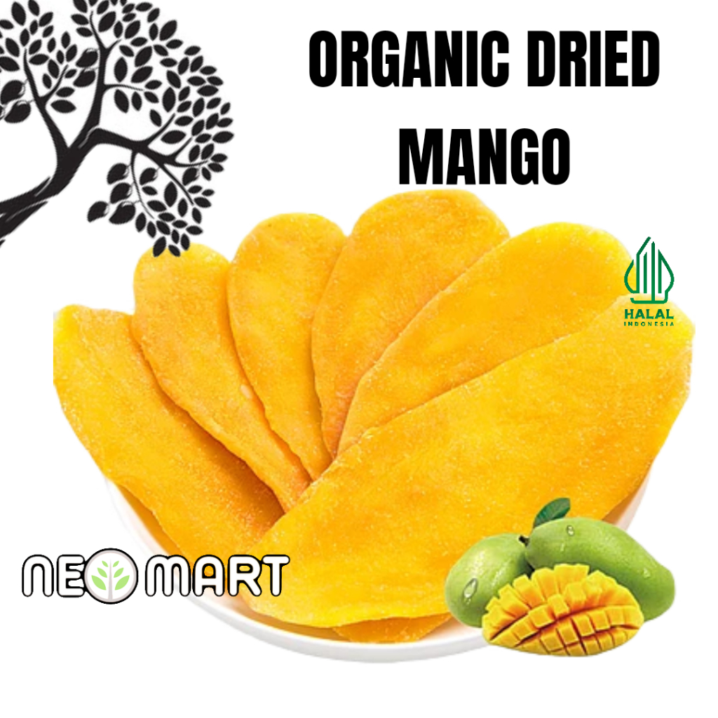 

1kg Dried Mango / Buah Mangga Kering [Premium Dried Fruits] Dry