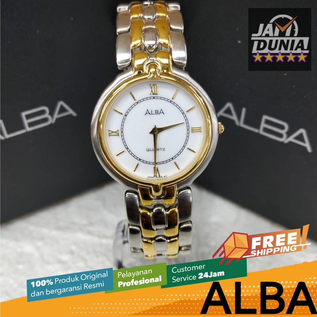 JAM TANGAN WANITA ALBA ORIGINAL JAM ALBA STAINLES ATAL54 ATAL ALBA ATAL54X1 ATA JAM ALBA SILVER KOMB