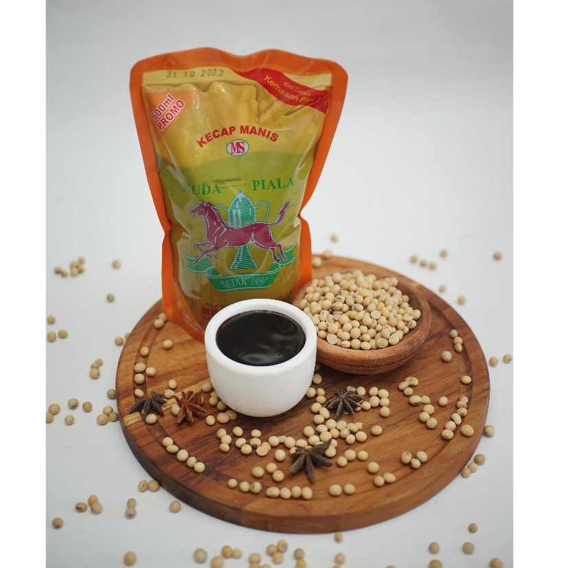 

Kecap Manis Kuda Piala / Sweet Soy Sauce - 600ml Standing Pouch
