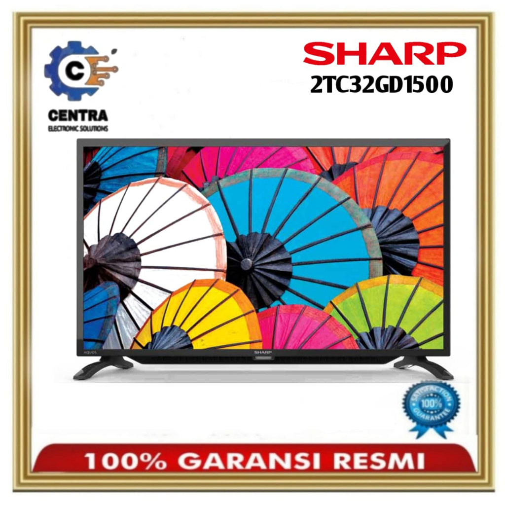 Sharp Aquos LED TV 32 Inch Sharp HD Ready 2T-C32GD1500I