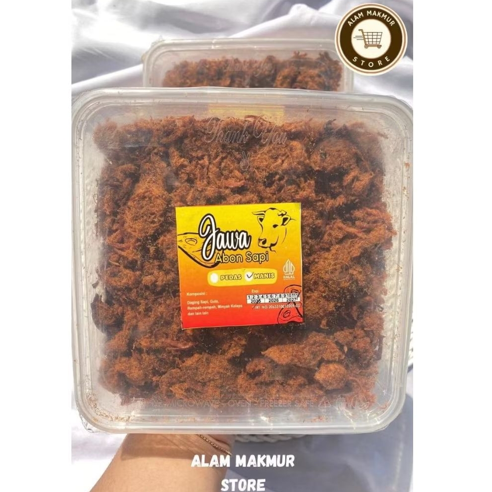 

[PROMO] TERMURAH Abon Sapi SUPER ASLI Rasa Manis Gurih Cap Jawa 250 gram
