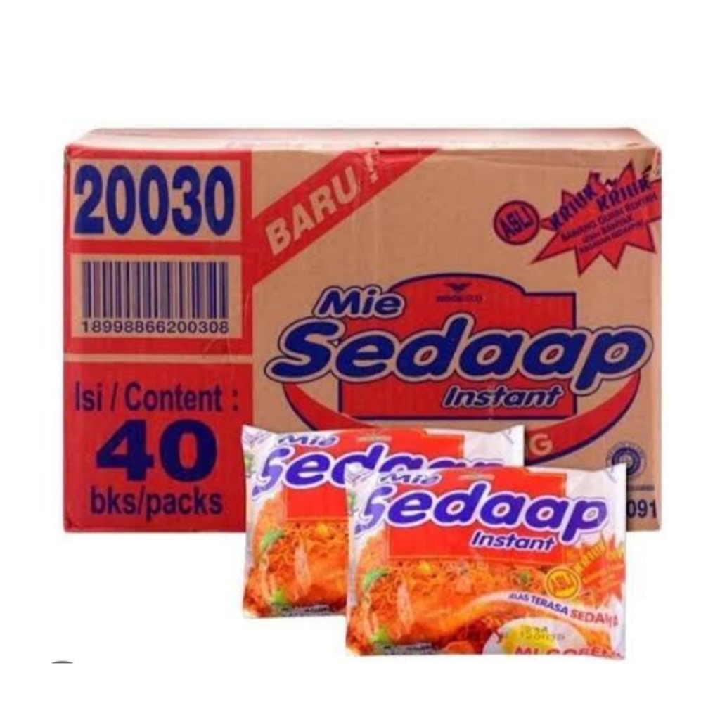 

SEMBAKO-SEDAP GORENG 1 DOS ISI 40 PCS