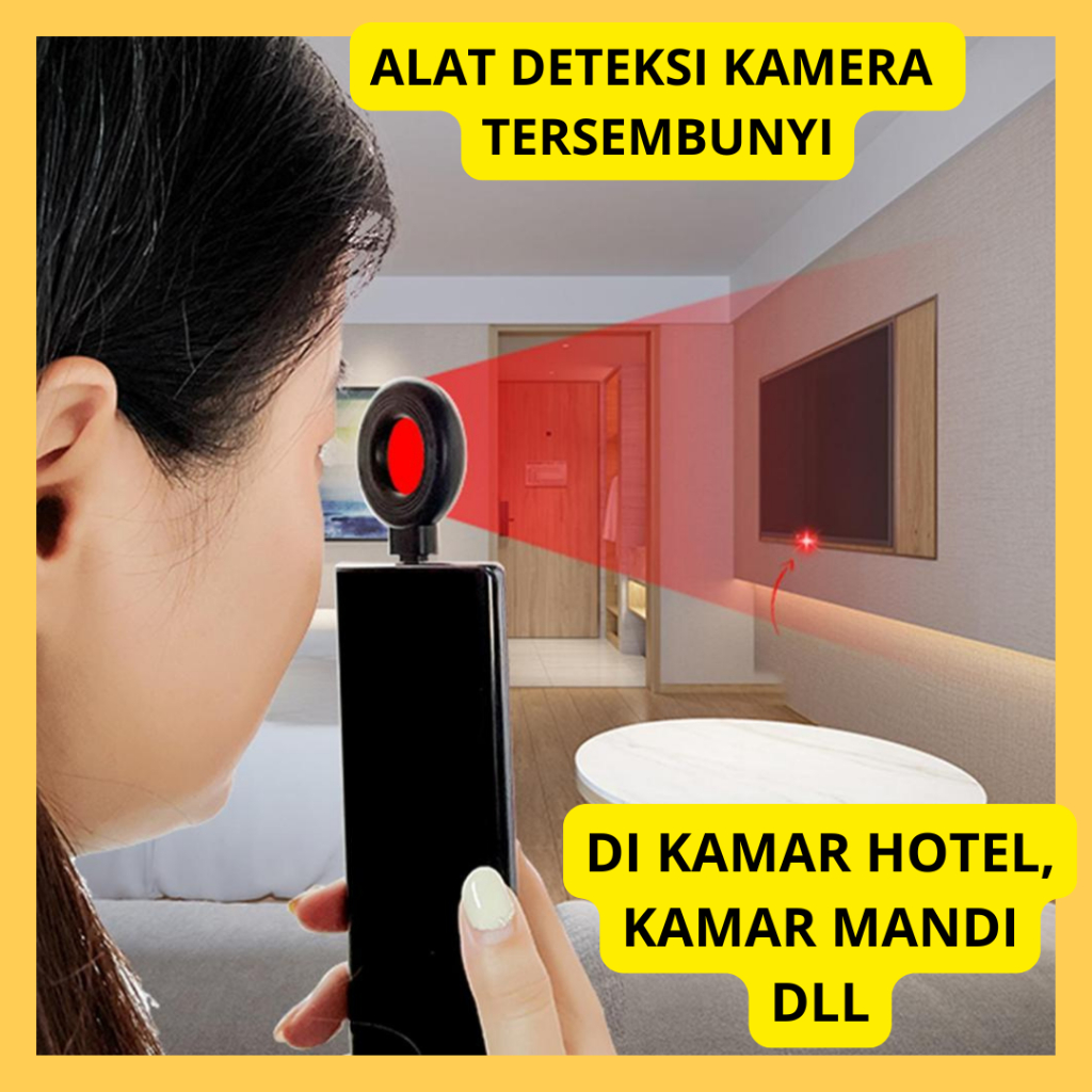 CAMERA DETECTOR Hidden Spy Camera ANTI HIDDEN CAMERA anti spy kamera Pendeteksi Kamera Tersembunyi A