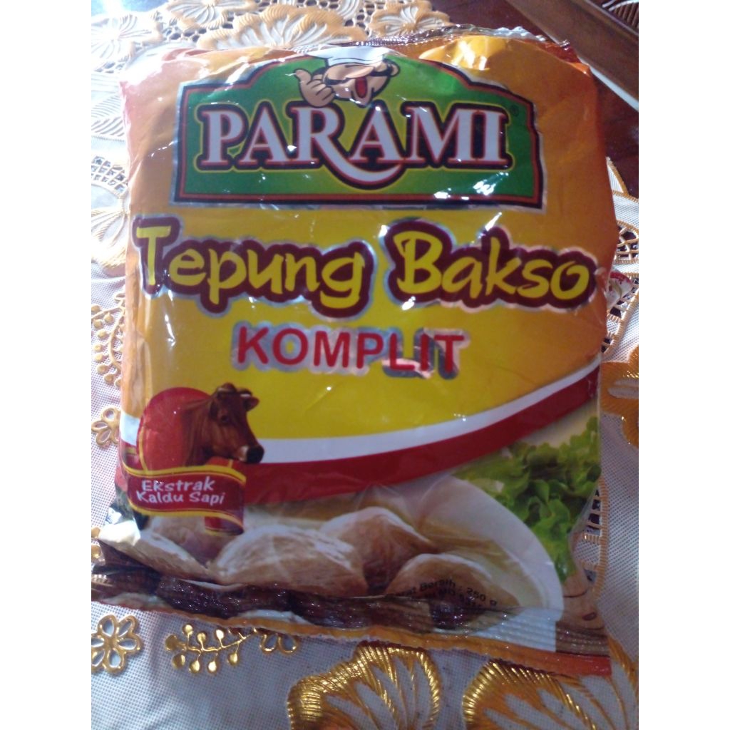 

Tepung bumbu campuran bakso/pentol PARAMI 250 gr