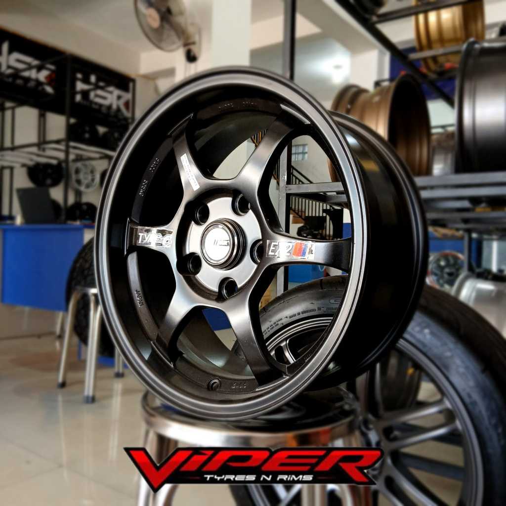 Velg racing ring 15 TE37 pcd 5x114,3 buat mobil ertiga, granmax, luxio, rush, terios, Pelek Racing