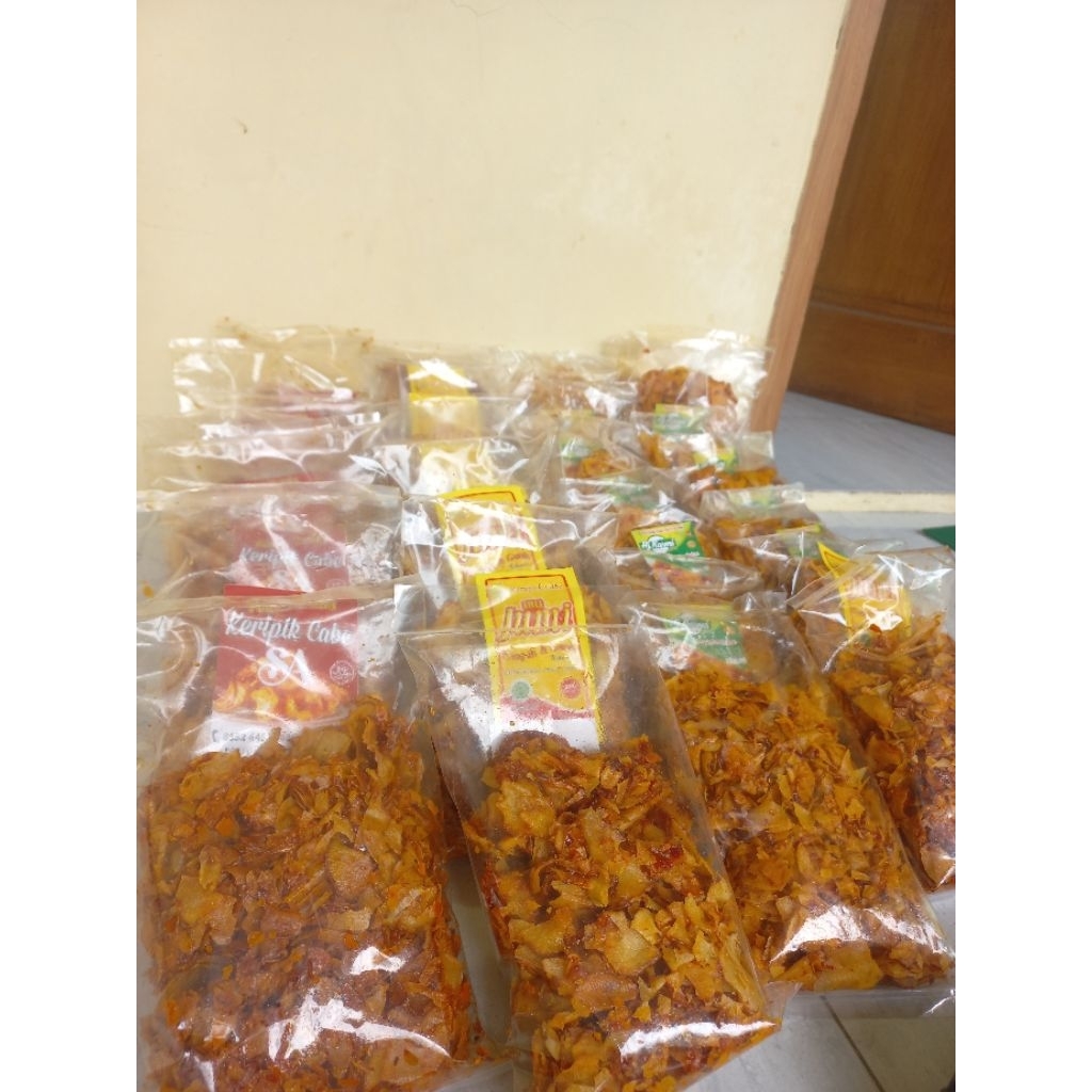 

Keripik Pedes Khas Dumai Riau Kripik Pedes Kripik Cabe khas dumai riau