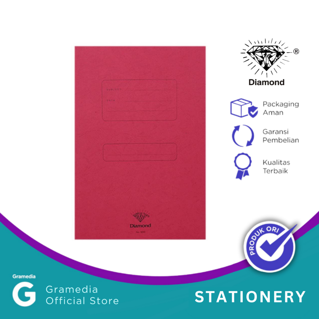 

Gramedia Pettarani - MAP DIAMOND SERI 5002 MERAH