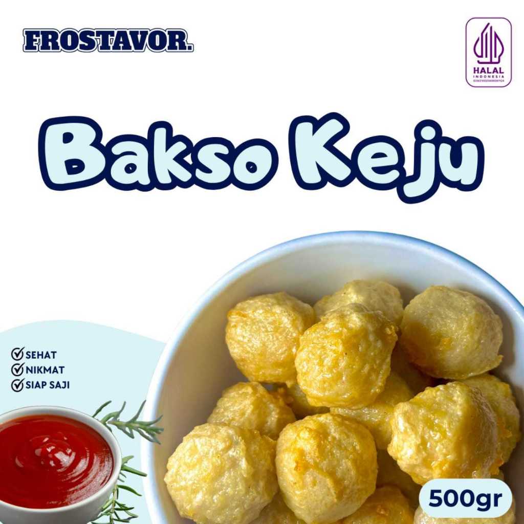 

BAKSO KEJU | BAKSO KEJU GORENG | BAKSO KEJU BAKAR FROSTAVOR 500G