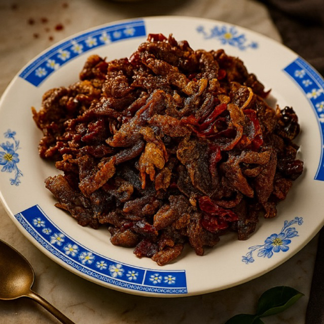 

KERIPIK PERUT IKAN TUNA PILIHAN BUMBU KHAS BALI BAWANG TABIA(bawang dan cabe)