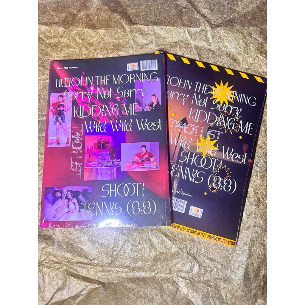 ITZY GUESS WHO OFFICIAL READY ALBUM PHOTOCARD POSTER REAL