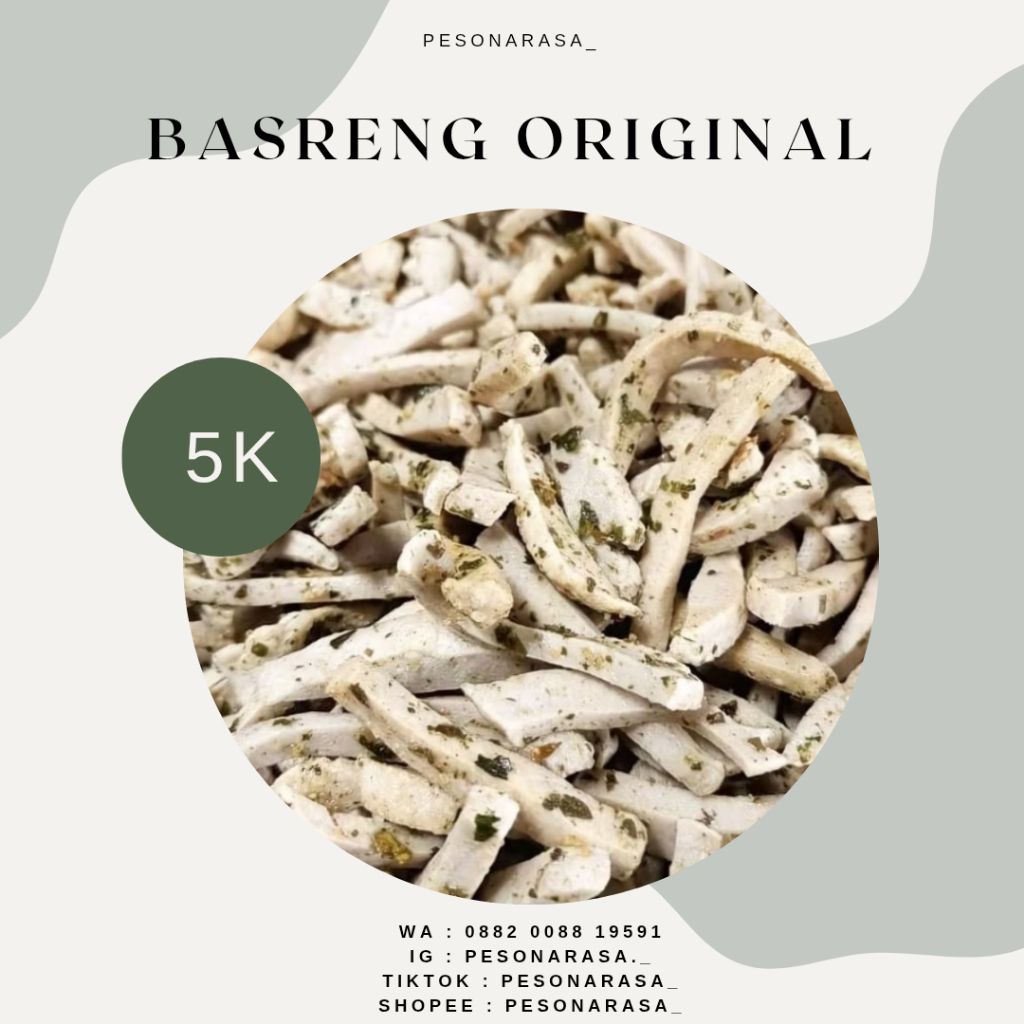 

basreng original rasa daun jeruk, basreng viral, basreng 5000an / pouch