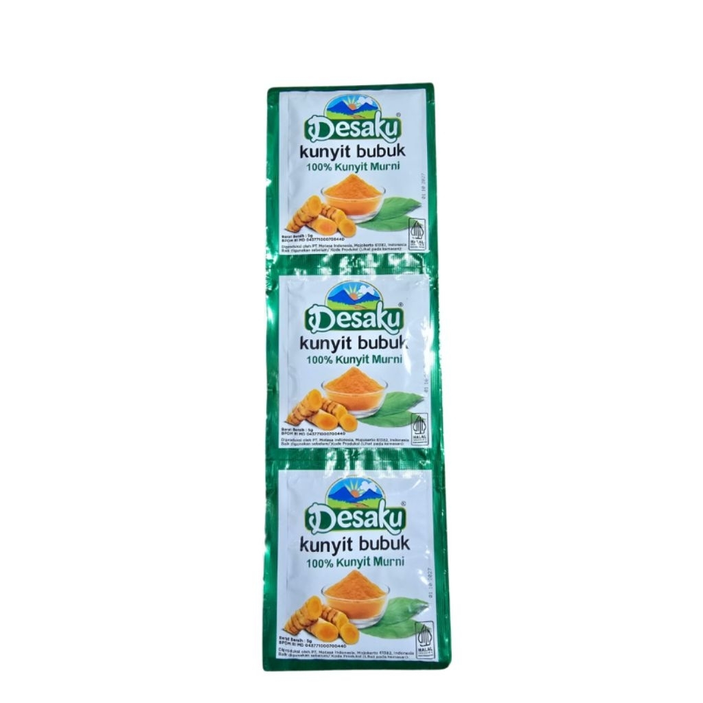 

DESAKU KUNYIT BUBUK INSTANT 1RTG /12PCS || @5gr