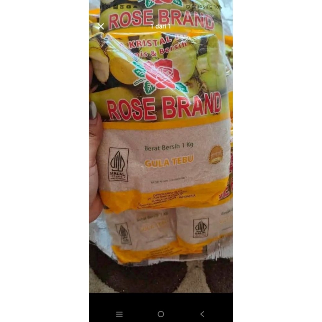 

Gula rose brand 1kg