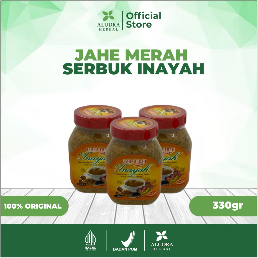 

Jahe Merah Super Serbuk Inayah 330 gr