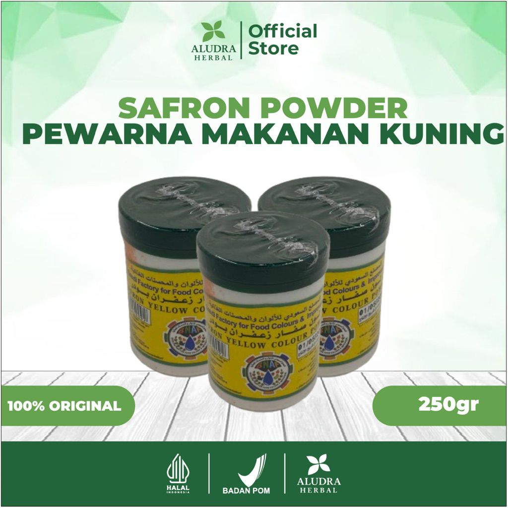 

Safron Powder Pewarna Makanan Alami India