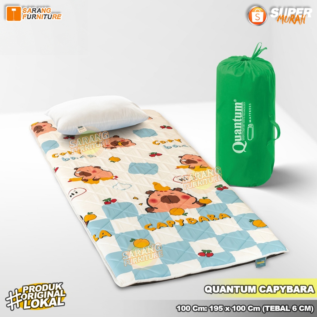 KASUR LANTAI QUANTUM GULUNG QUANTUM KARAKTER KASUR GULUNG QUANTUM KASUR LANTAI KARAKTER