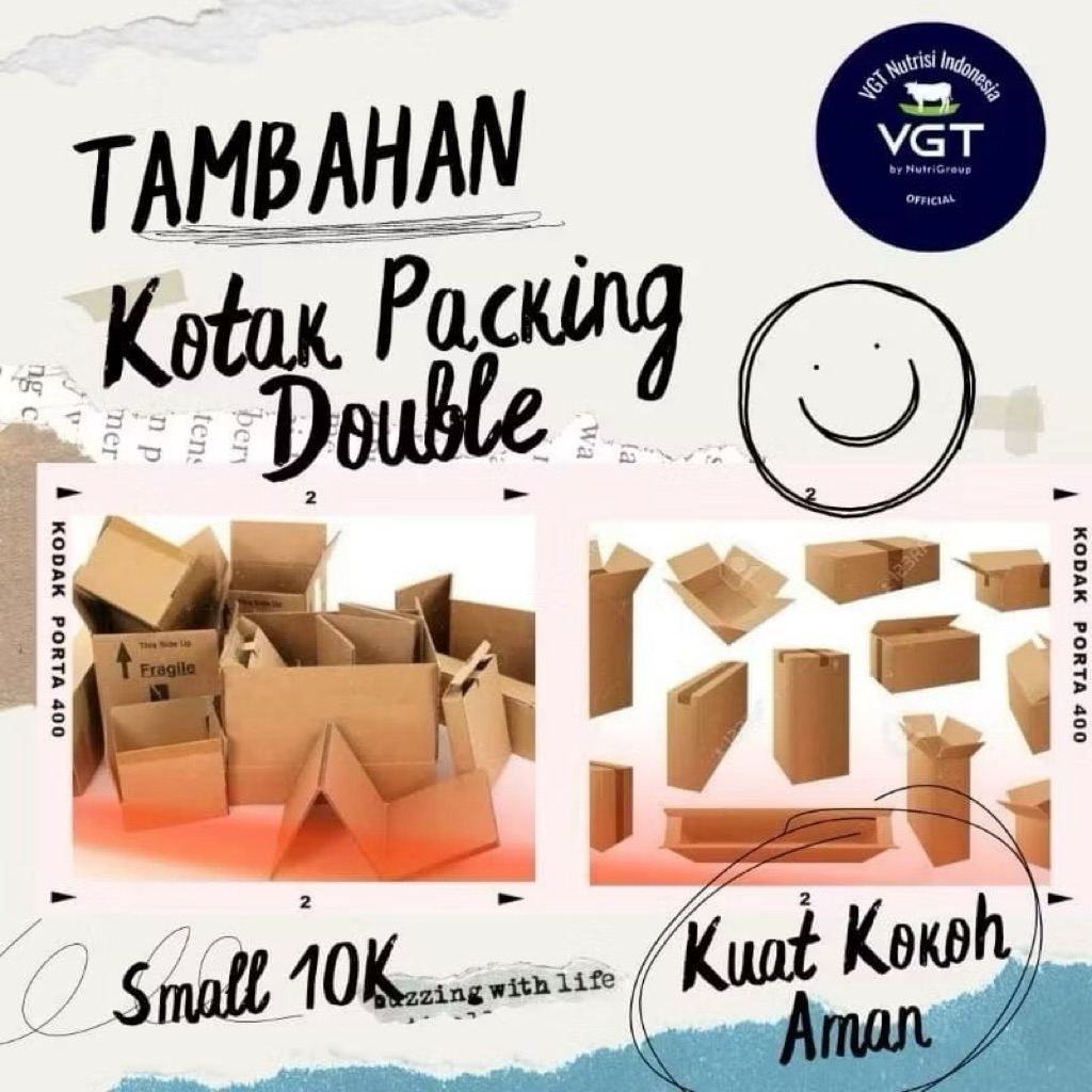 

kardus tambahan packing untuk vgt agar lebih kuat