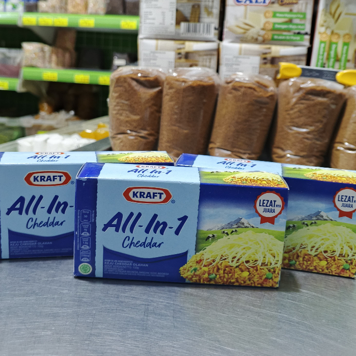 

KEJU KRAFT CHEDDAR ALL IN ONE - 160 GRAM