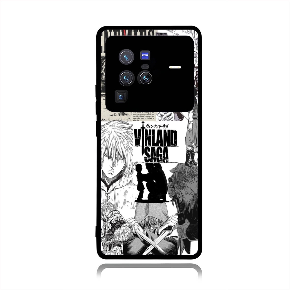 Case Vivo X200, X80, X70,X60,X50, V50, V40,V30,V29 PRO LITE 4G 5G Custom Vinland Saga