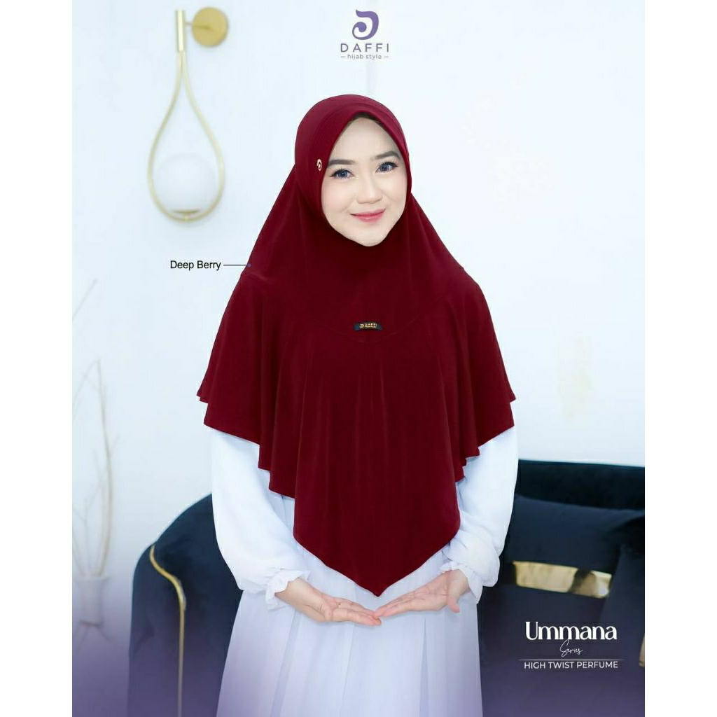 Daffi Hijab-UMMANA Series Aksen Floi dan Opnaisle