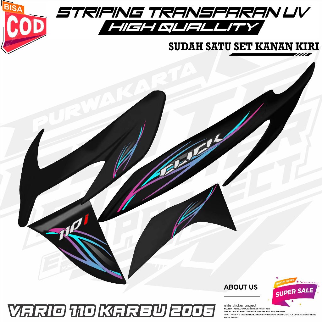 STRIPING VARIASI TRASPARAN YAMAHA MIO J / STRIPING MIO J VARIASI