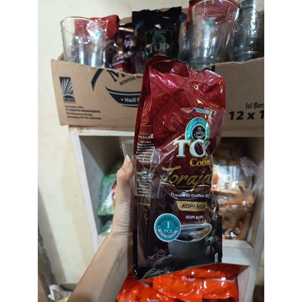 

Top Coffee Kopi Instan Toraja Pack 158 gr