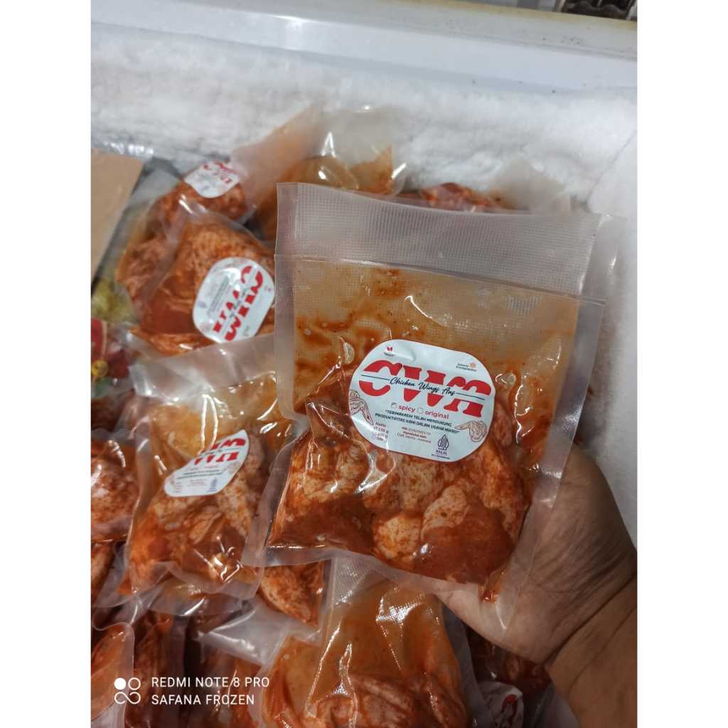 

Chicken Wing Araf Spicy Original – Ayam Wing Bumbu Pedas Frozen Siap Masak