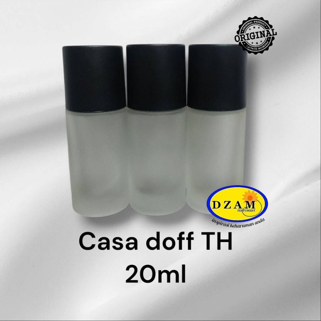 CASA DOFF TUTUP HITAM 20ML PERBOTOL.