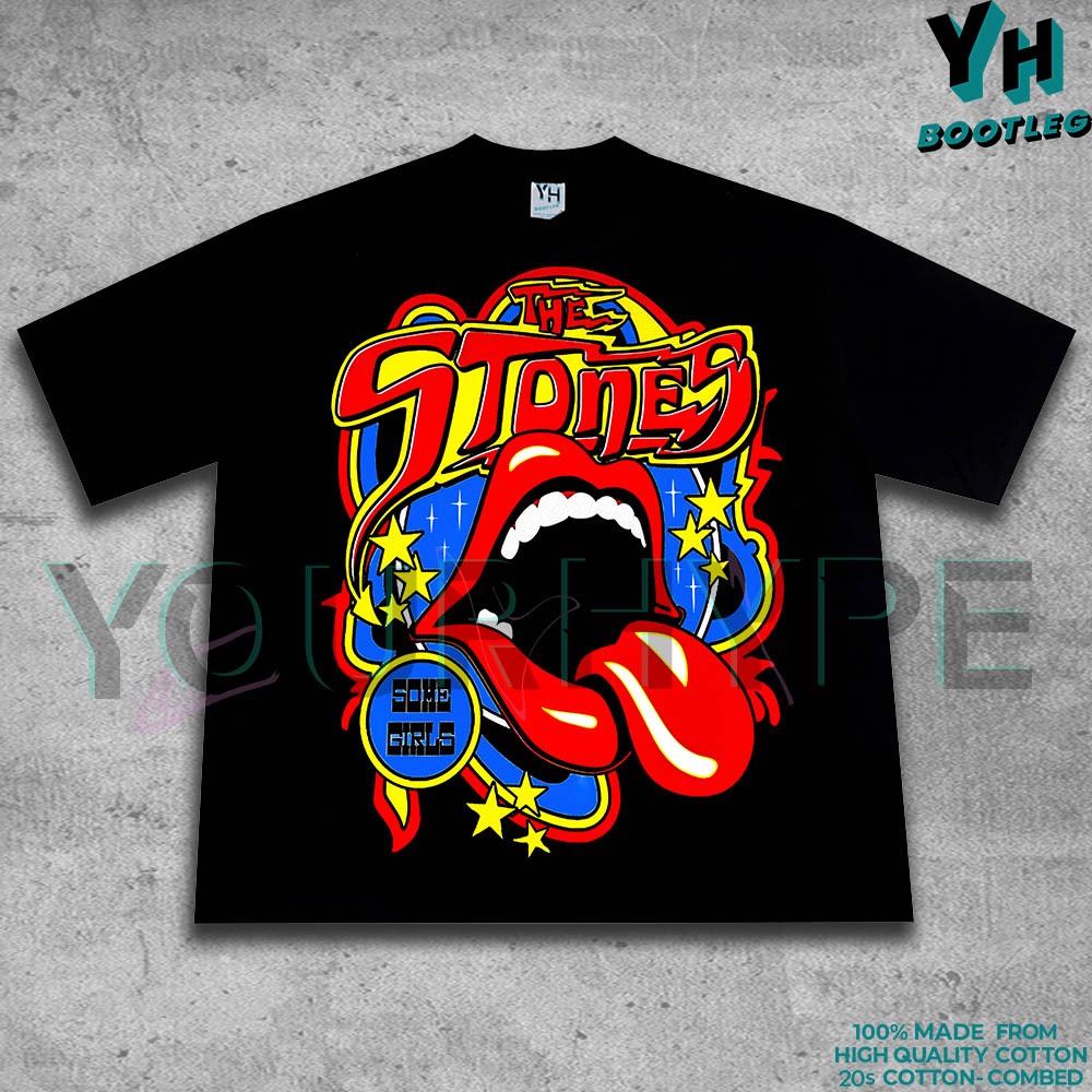 BIG OVERSIZE T-SHIRT THE ROLLING STONES SPECIAL YHBOOTLEG