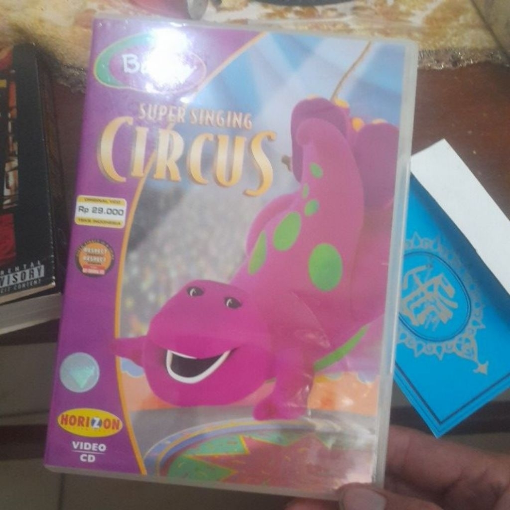 vcd barney super singing circus