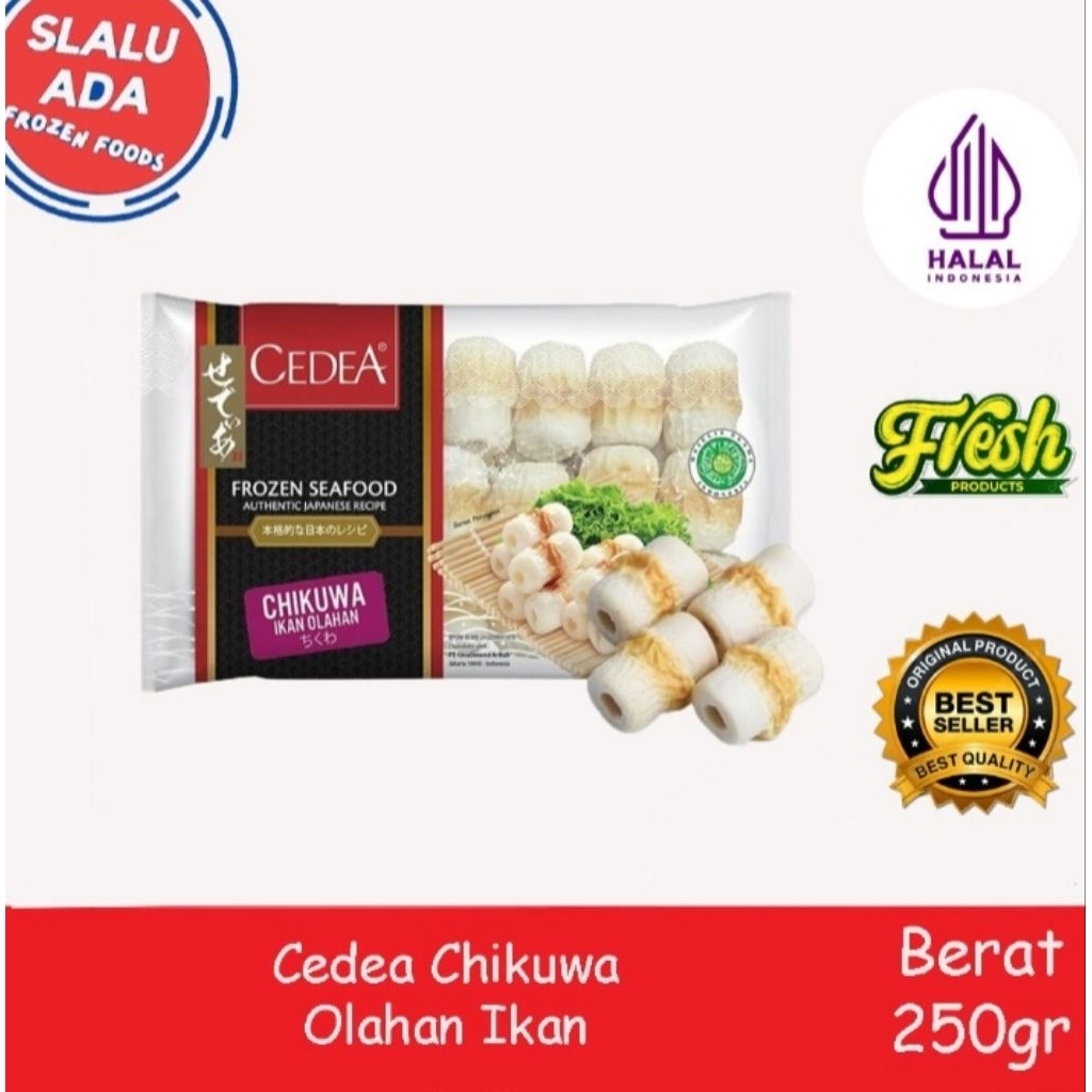 

cedea chikuwa mini berat 250gr olahan ikan