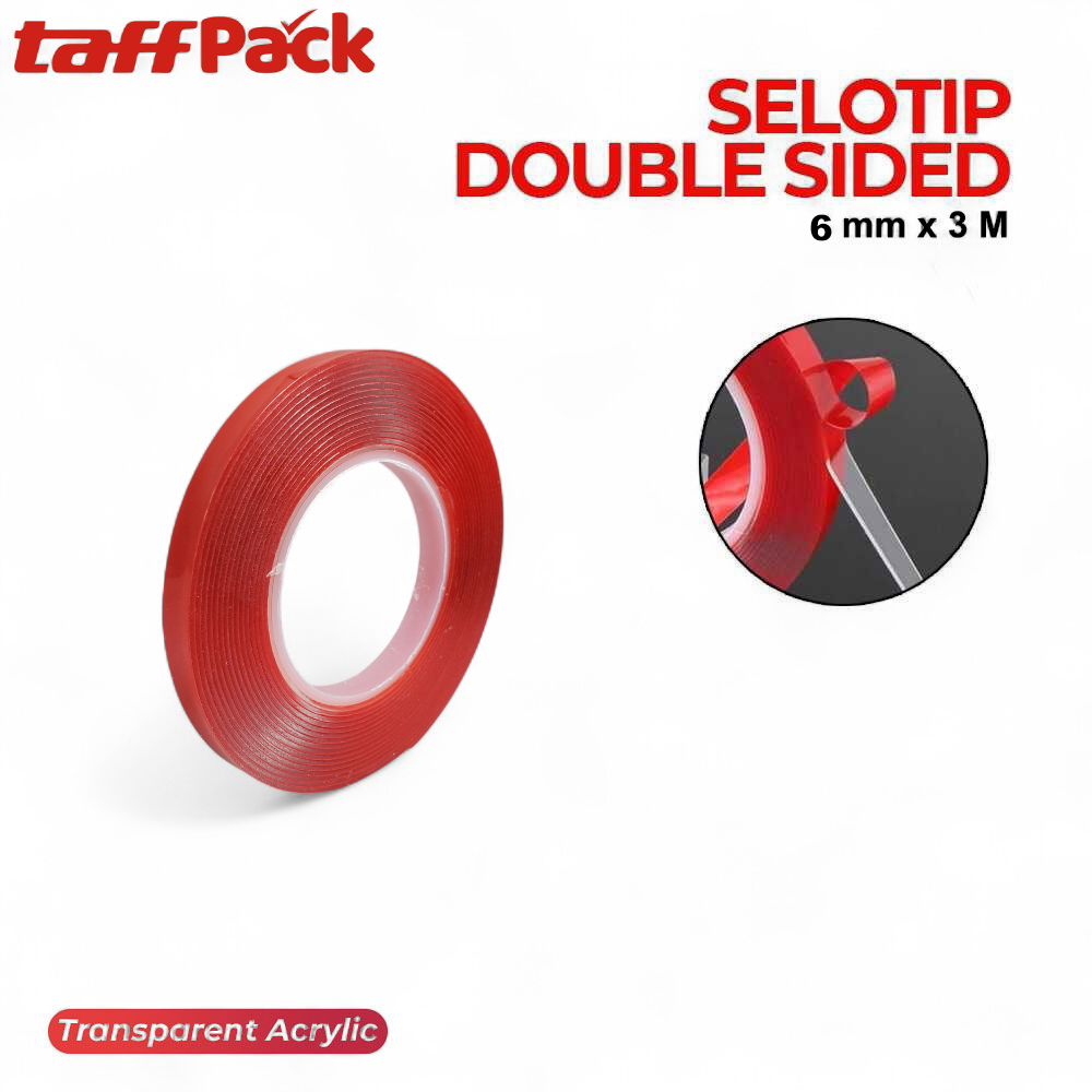 

Double Tape Trasparant / Double Tape Bening / Double Tape Nano / Perekat Serbaguna