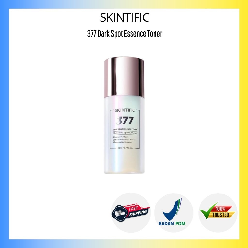 Skintific 377 Dark Spot Essence Toner Menghilangkan Flek Hitam