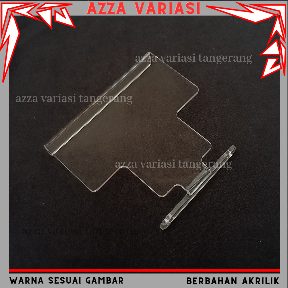 OVER PELINDUNG ACCU AKI MIO SPORTY 2003 - 2011 TUTUP AKI MIKA AKRILIK TRANSPARAN MOTOR MIO SPORTY PE