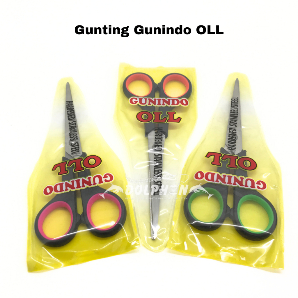 Gunting Gunindo OLL Original Gunting Kertas Plastik Kain