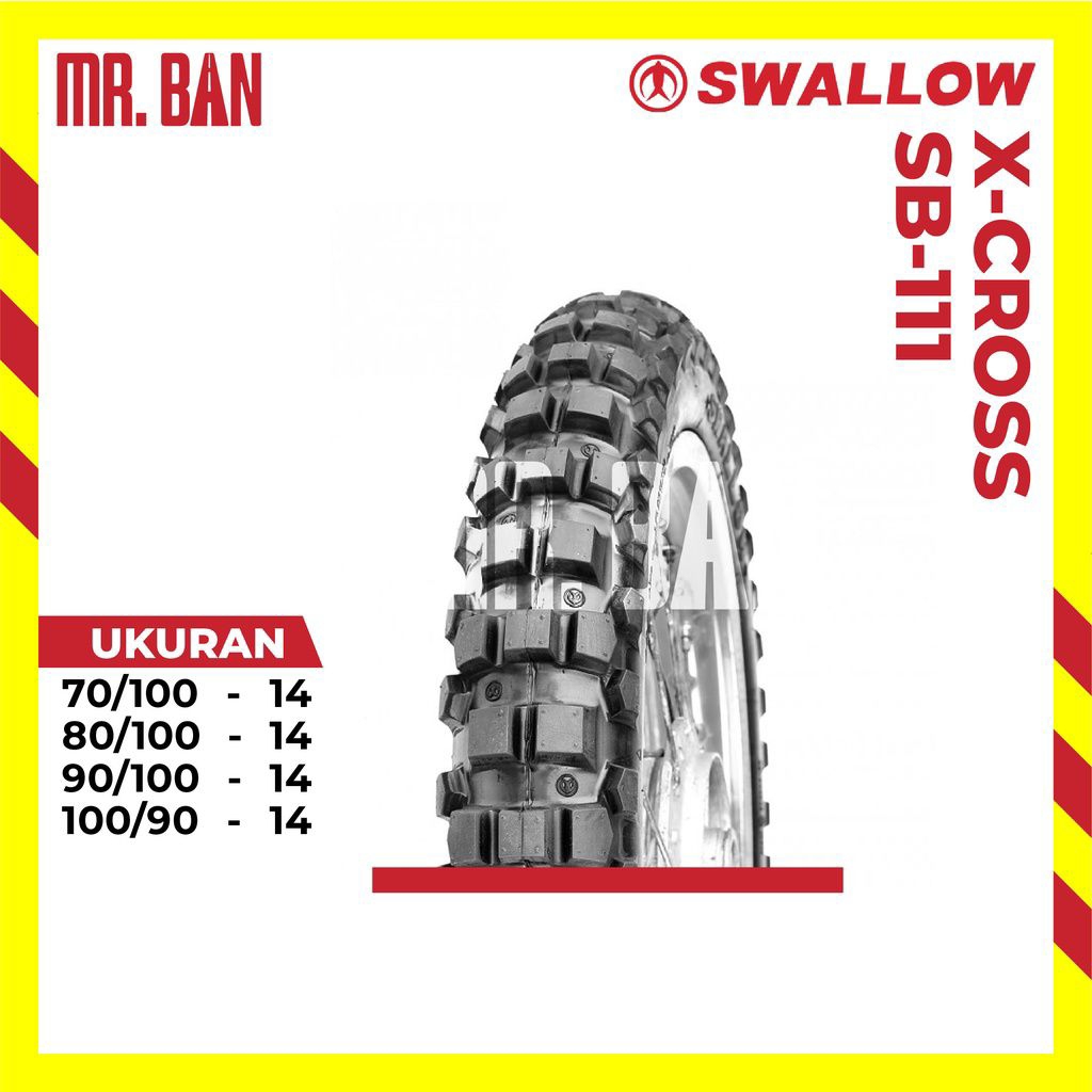 BAN TRAIL R14 RING 14 UK 80/100-14 80 100 14 TIPE Sb-111