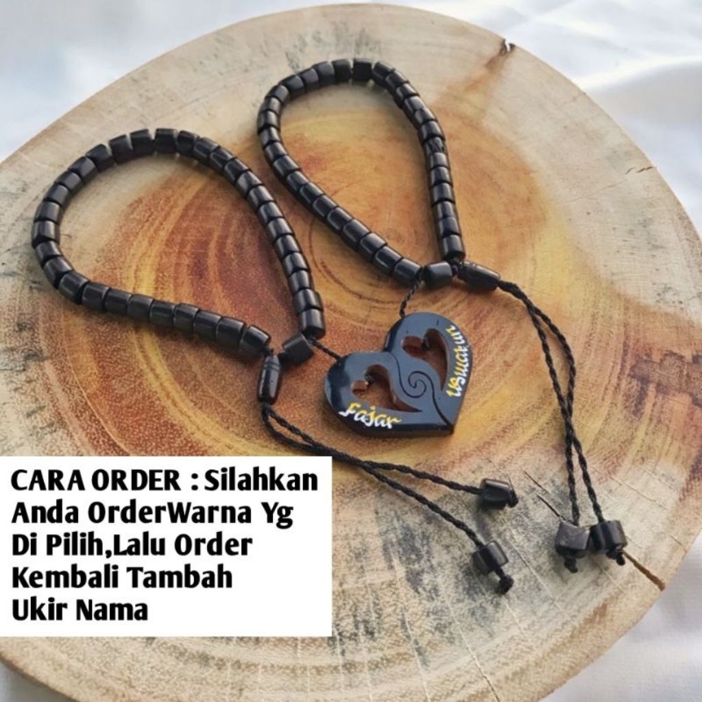 Gelang kokka/kaokah/kaukah Couple Love UKIR NAMA Request nama & Tanggal