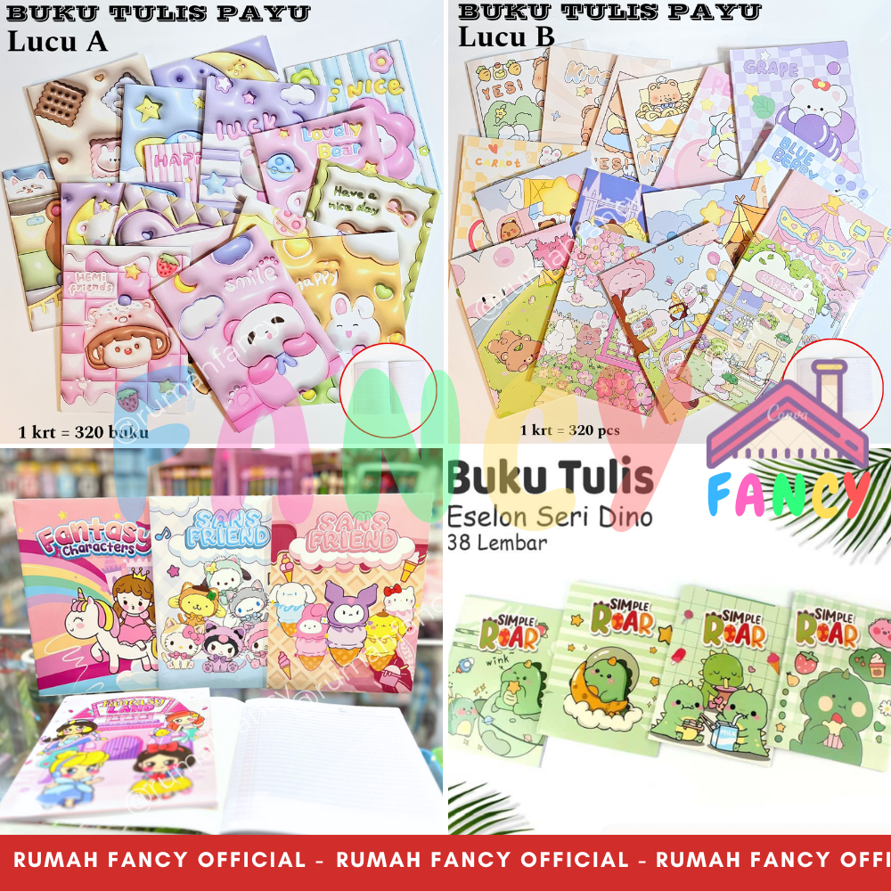 

[1 PAK ISI 10 PCS] BUKU TULIS SEKOLAH UKURAN A5 X-BOOK KWARTO ISI 38 LEMBAR MOTIF KARTUN LUCU SNR Series / HEROES / CAMPUSS / KUCING 2025 NEW