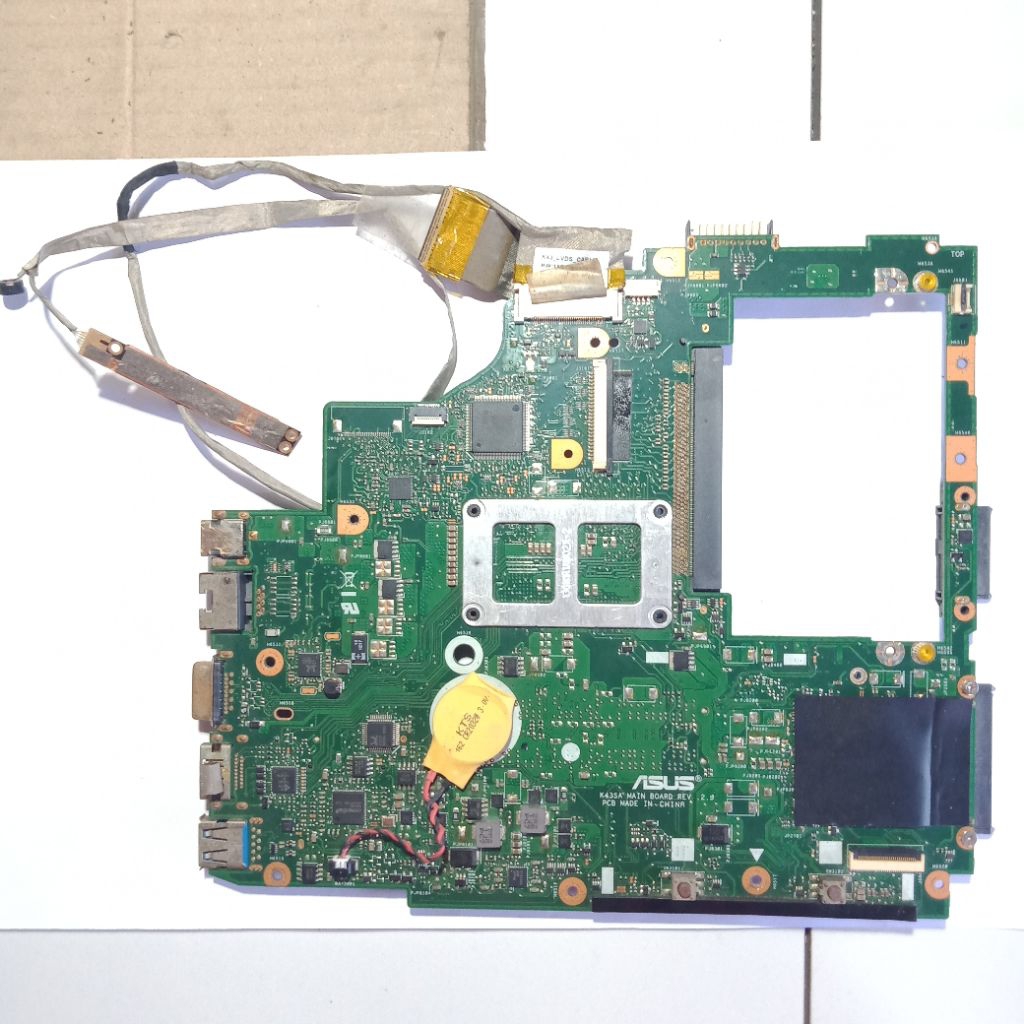 Motherboard mainboard mesin asus k43sa series vga terpisah ori